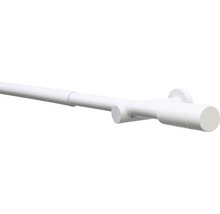 GARDINIA Kreta gordijnroede uitschuifbaar wit Ø 16/19 mm 190-340 cm