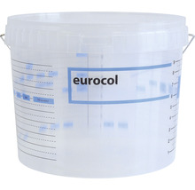 Lege emmer met Eurocol logo