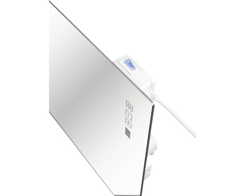 Plat infraroodpaneel met schakelaar en bedieningselementen