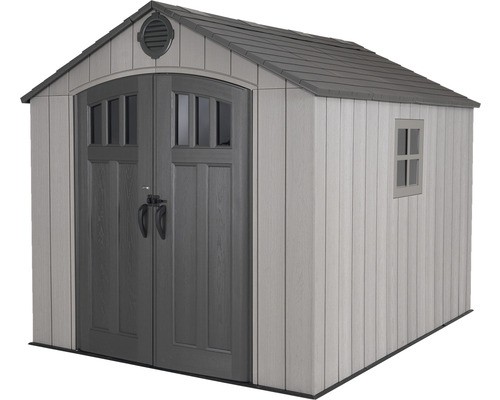 Tuinhuis met dubbele deur en raam