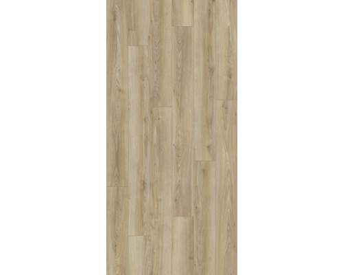 Gelegde vloerbedekking met houtlook