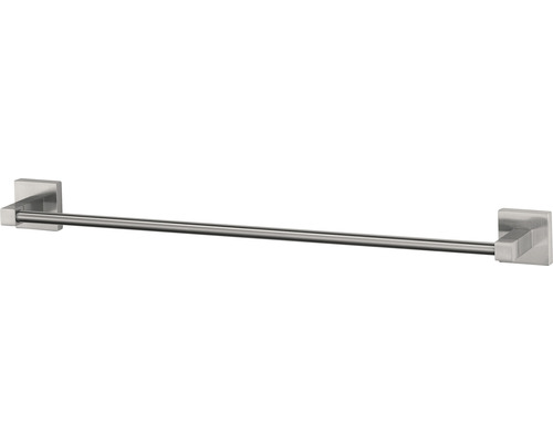 HACEKA Badhanddoekhouder Mezzo wandmontage roestvrij staal geborsteld 60,7 cm Metalen handdoekhouder voor wandmontage