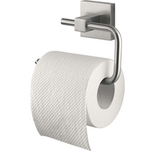 Toiletpapierhouder van metaal met rol papier