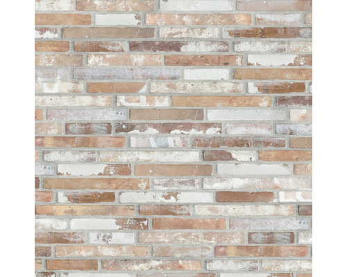 Wandbekleding met steenmotief van bakstenen