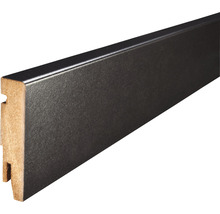 Houten plint met decoratieve folie