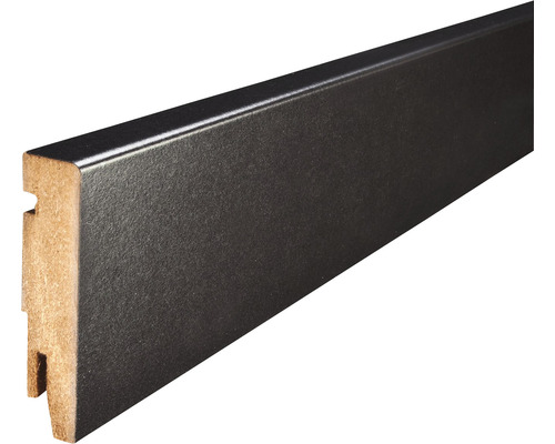 MACLEAN Clipplint Classic robuust 90 mm Houten plint met decoratieve folie