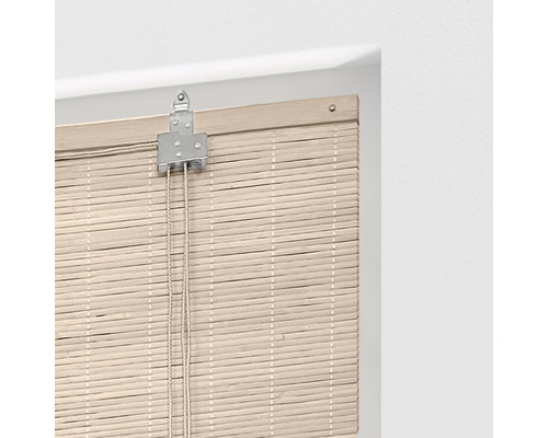 Bamboe rolgordijn met bedieningsmechanisme