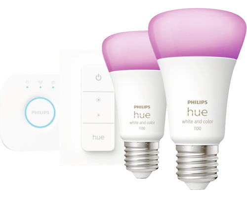 PHILIPS Hue White and Color Ambiance starterset E27
