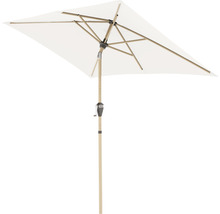 Rechthoekige parasol met slinger mechanisme