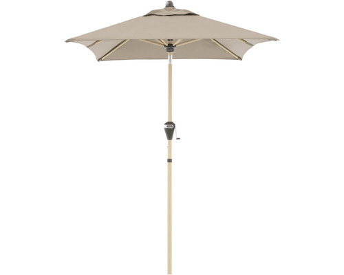 Vierkante parasol met slinger mechanisme