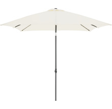 DOPPLER Parasol Push Up Basic Auto Tilt naturel 210x210 cm