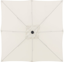 DOPPLER Parasol Push Up Basic Auto Tilt naturel 210x210 cm