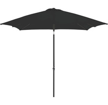 DOPPLER Parasol Push Up Basic Auto Tilt antraciet 210x210 cm
