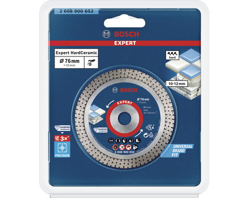 Bosch Expert HardCeramic doorslijpschijf, diameter 76 millimeter