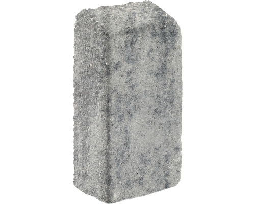 DIEPHAUS Start muursteen iBrixx Passion smal wit/zwart 40x10x10 cm Grijze straatsteen