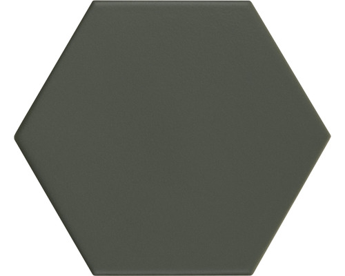 Wand- en vloertegel Qroma zeshoek green 10.1x11.6 cm