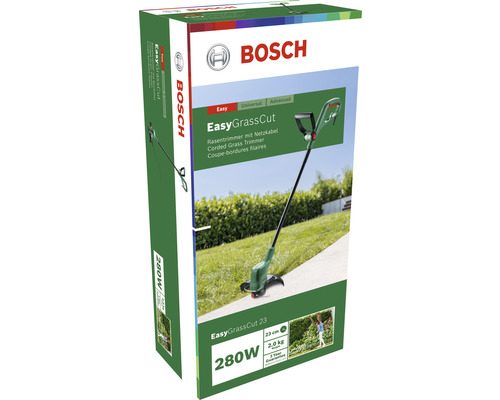Verpakking van de Bosch EasyGrassCut 23 grastrimmer met snoer
