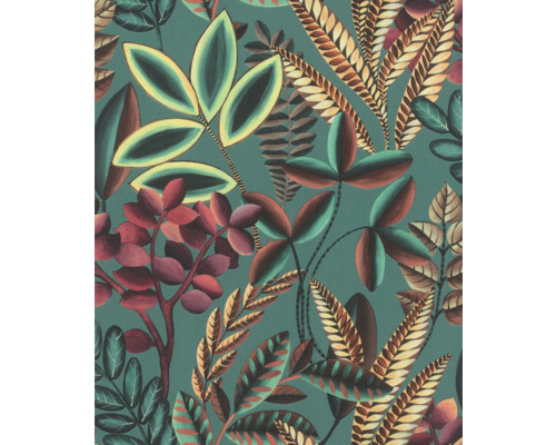 RASCH Vliesbehang 485547 Florentine III bladeren groen RASCH Vliesbehang 485547 Florentine III bladeren groen