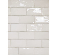 Wandtegel handvorm Artcore white 7.5x15 cm