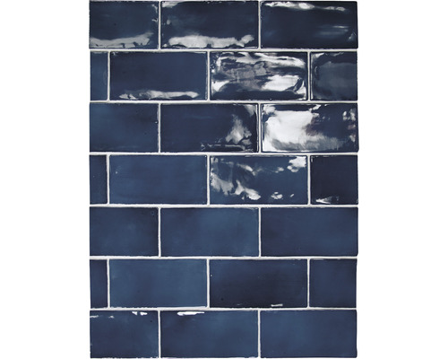 Wandtegel handvorm Artcore ocean 7.5x15 cm Rechthoekige wandtegels van keramiek