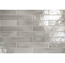 Wandtegel handvorm Artcore grey 6x40 cm