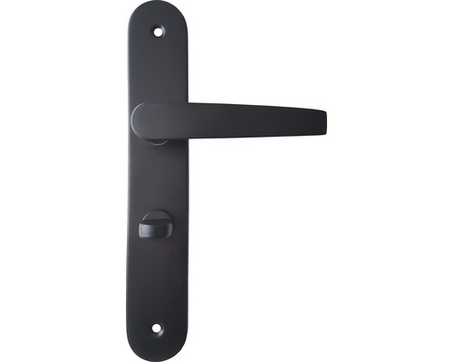 Deurklink met lang schild voor binnendeuren