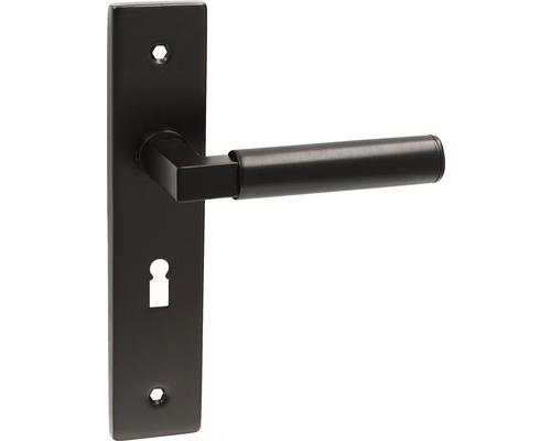 Deurkruk met sleutelrozet van metaal