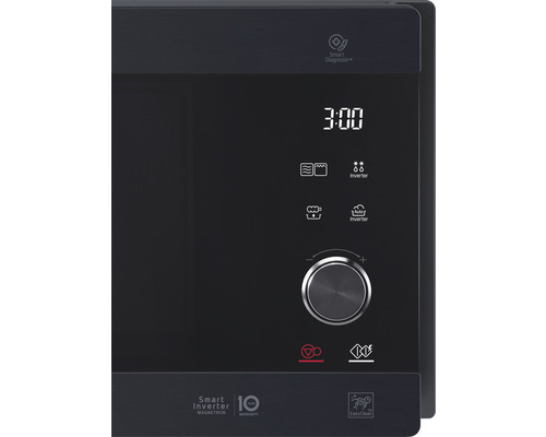 Bedieningspaneel van een magnetron met digitaal display