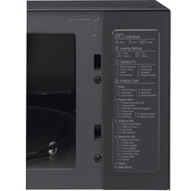 Detailweergave van de kookmodi en programma''s van een magnetron