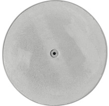 Ronde betonnen terrasplaat met gat