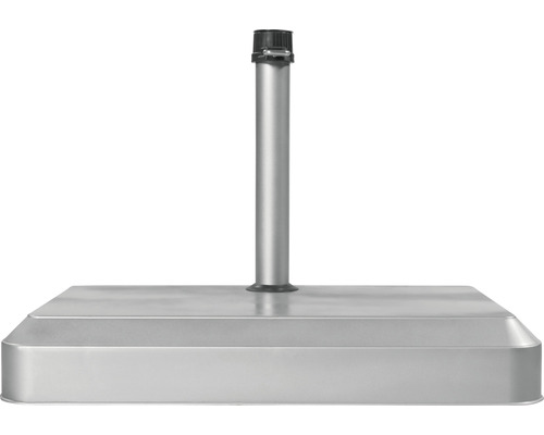 Zilveren parasolvoet