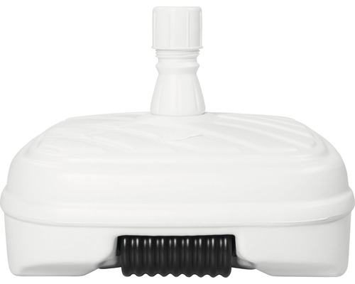 Witte parasolvoet van kunststof