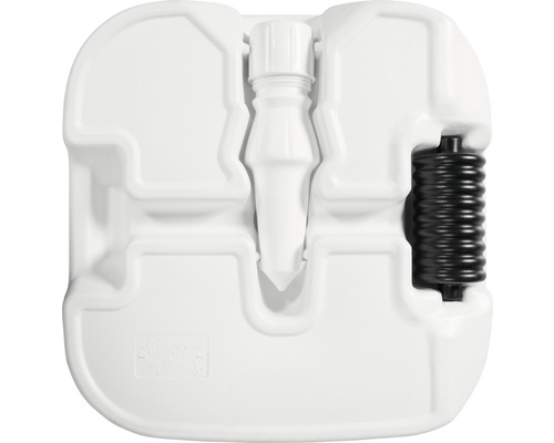 Parasolvoet van kunststof met vuldop