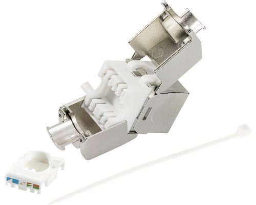 Keystone-module met kabelbinder