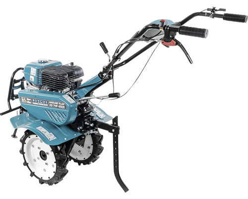 Benzine aangedreven grondfrees