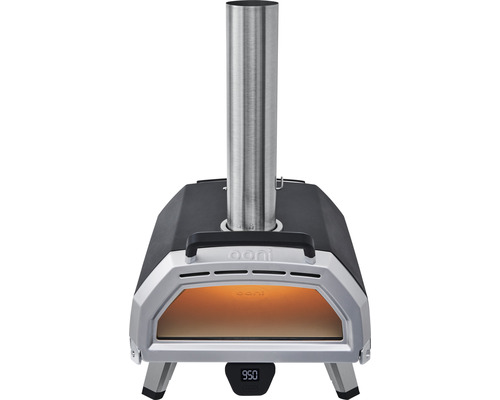 OONI Pizza oven Karu 16, multi- brandstof, RVS zilverzwart 81x50x83 cm