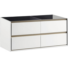 DIFFERNZ Wastafelonderkast Providence 51,5x119 cm wit