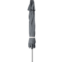 Gesloten parasol met standaard