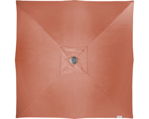 Vierkante parasol van bovenaf