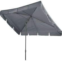 DOPPLER Parasol GS Sun Line Waterproof III antraciet 260x150 cm