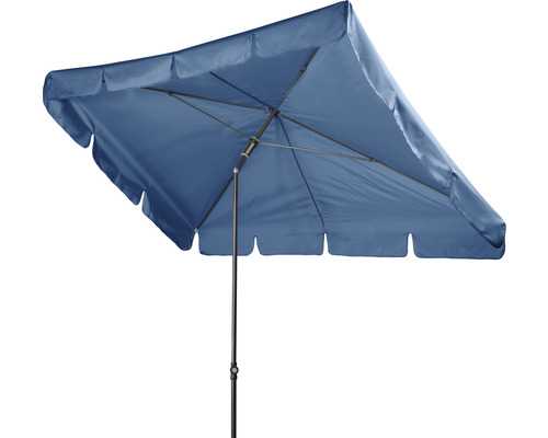 Vierkante parasol met stoffen bekleding