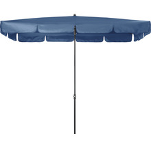 Rechthoekige parasol met middenmast