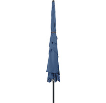 Gesloten parasol voor de tuin
