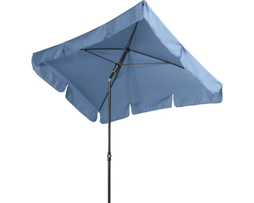 Vierkante parasol met metalen frame