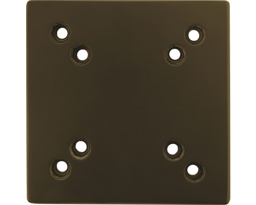 Vierkante verbindingsplaat met acht gaten