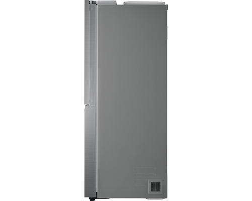 Zijaanzicht van een koelkast