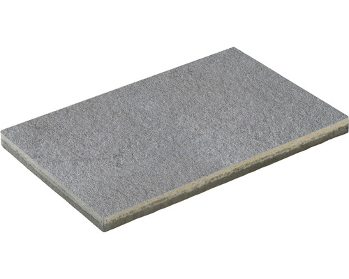 DIEPHAUS Terrastegel Luxury met facet grijs, 60 x 40 x 4 cm Akoestische plaat voor geluidsabsorptie