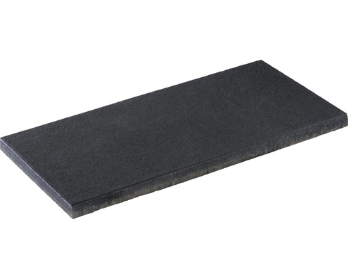 DIEPHAUS Terrastegel iStone Luxury met facet basalt zwart, 80 x 40 x 4 cm Geluidsisolatieplaat van vilt