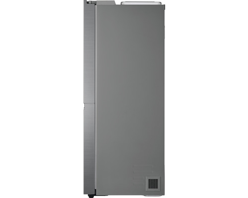 Zijkant van een koelkast