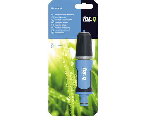 Verstelbare reinigingsspuit voor de tuin van for-q